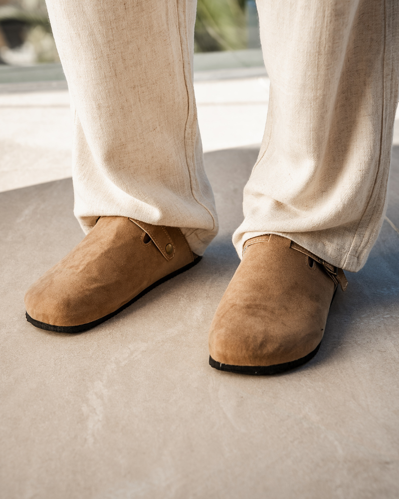 MONVIEL | Suede Clogs