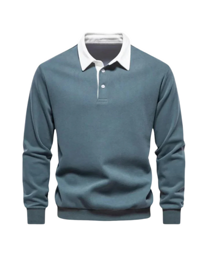 MANSSINO™ | Polo Collar Knit Pullover