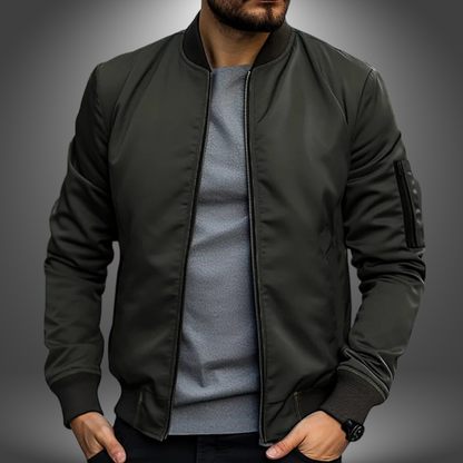 MANSSINO™ | Classic Zip Bomber Jacket