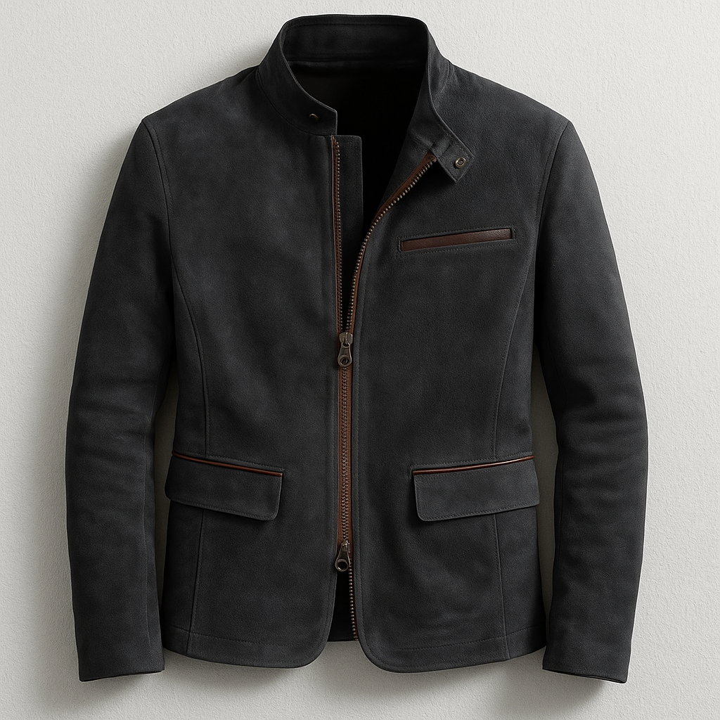 LAURENT MONACO | VESTE EN DAIM