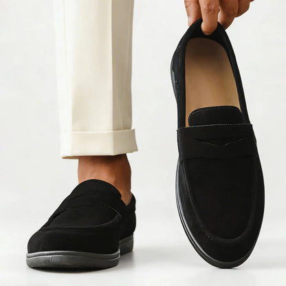 MANSSINO™ | Men's Faux-Suede Penny Loafer
