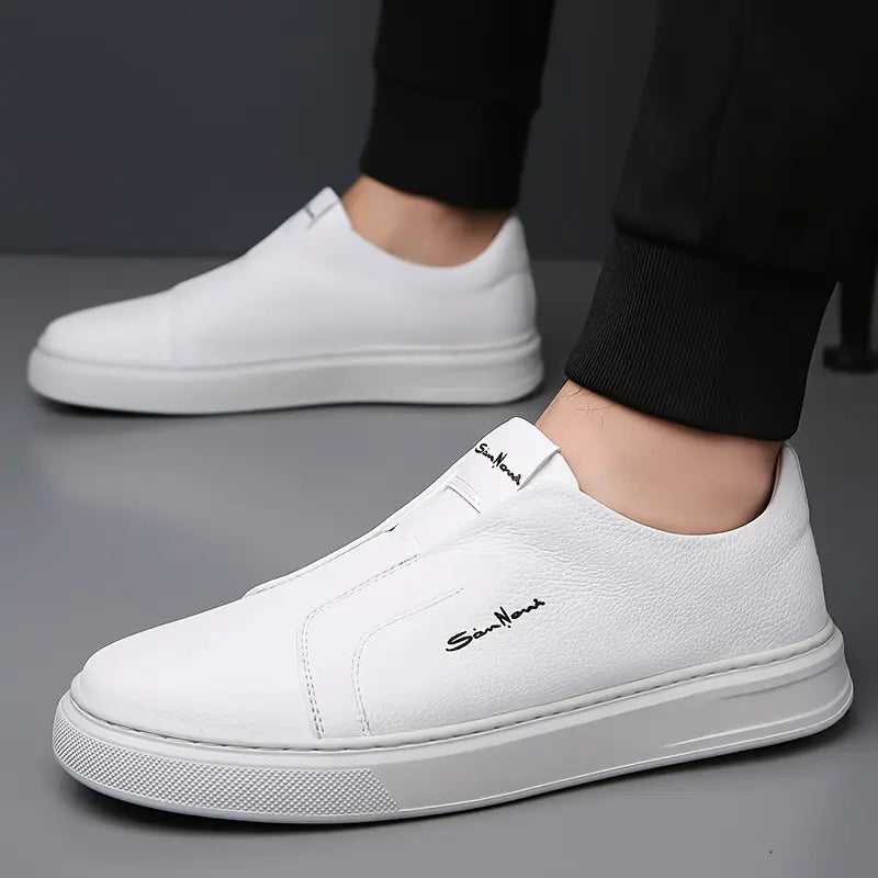 MONVIEL | MENS SMART SLIP-ON TRAINERS