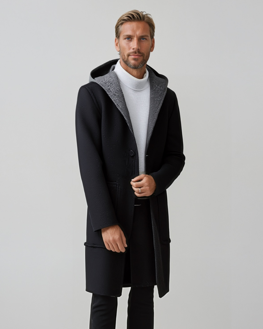 MANSSINO™ | Hooded Wool Coat