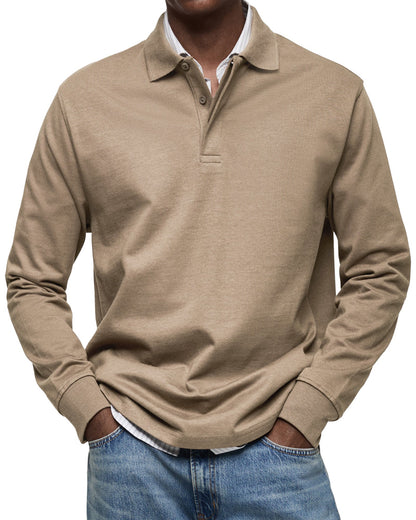 MONVIEL™ | Long Sleeve Polo Shirt