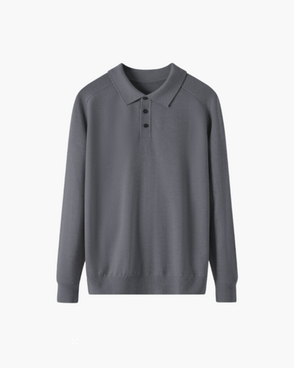 MONVIEL | Premium Neat Wool Polo