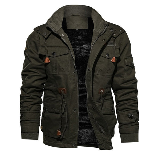 MONVIEL™ | Rugged Multi-Pocket Utility Jacket