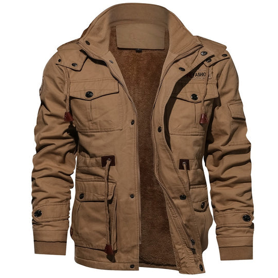 MONVIEL™ | Rugged Multi-Pocket Utility Jacket