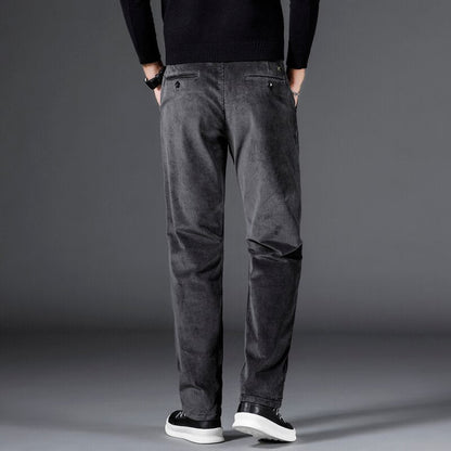 MONVIEL | Mid-rise corduroy trousers