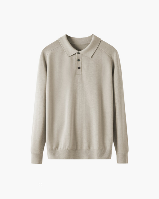 Ghislain™ | Polo en laine premium