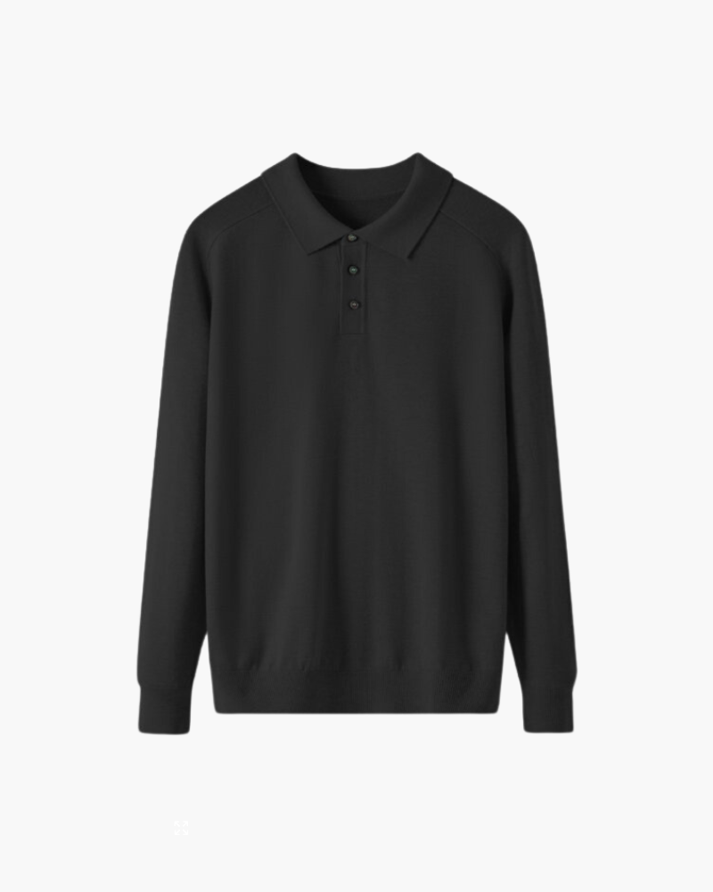 MONVIEL | Premium Neat Wool Polo
