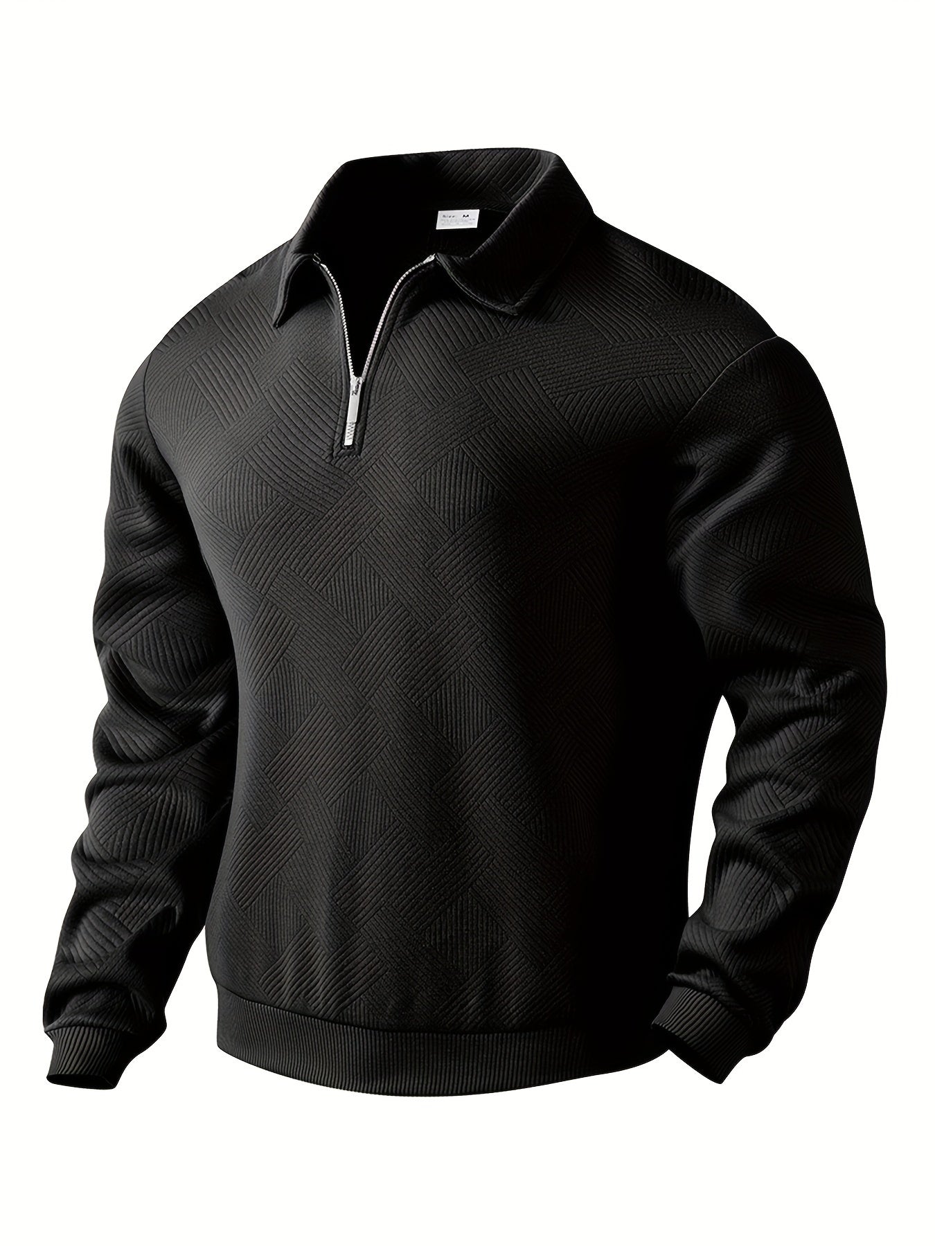 MANSSINO™ | Men's Geometric Pattern Knit Pullover
