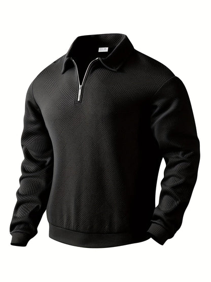MANSSINO™ | Men's Geometric Pattern Knit Pullover