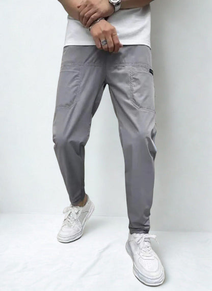 MONVIEL  | Ultra-stretch cargo trousers