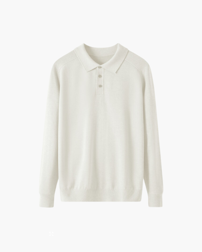 MONVIEL | Premium Neat Wool Polo
