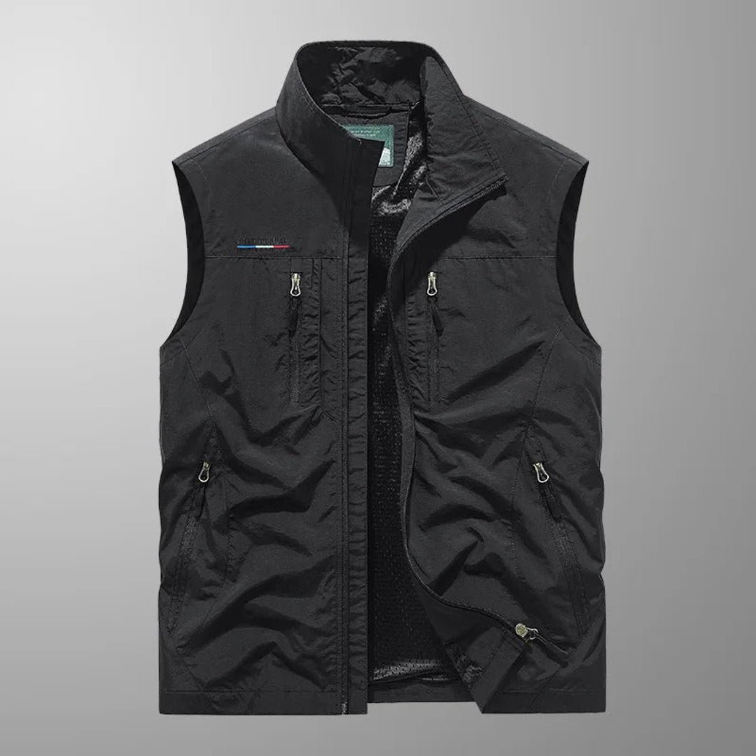 MANSSINO™ | Zip-Up Utility Vest