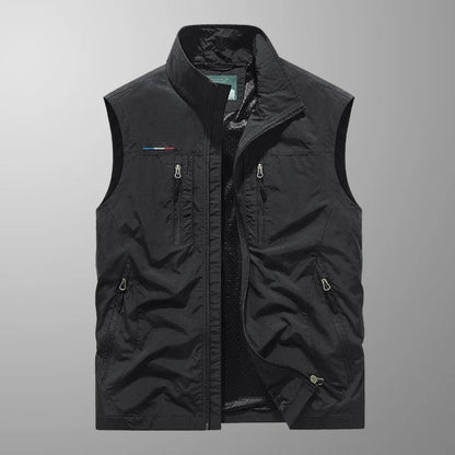 MANSSINO™ | Zip-Up Utility Vest