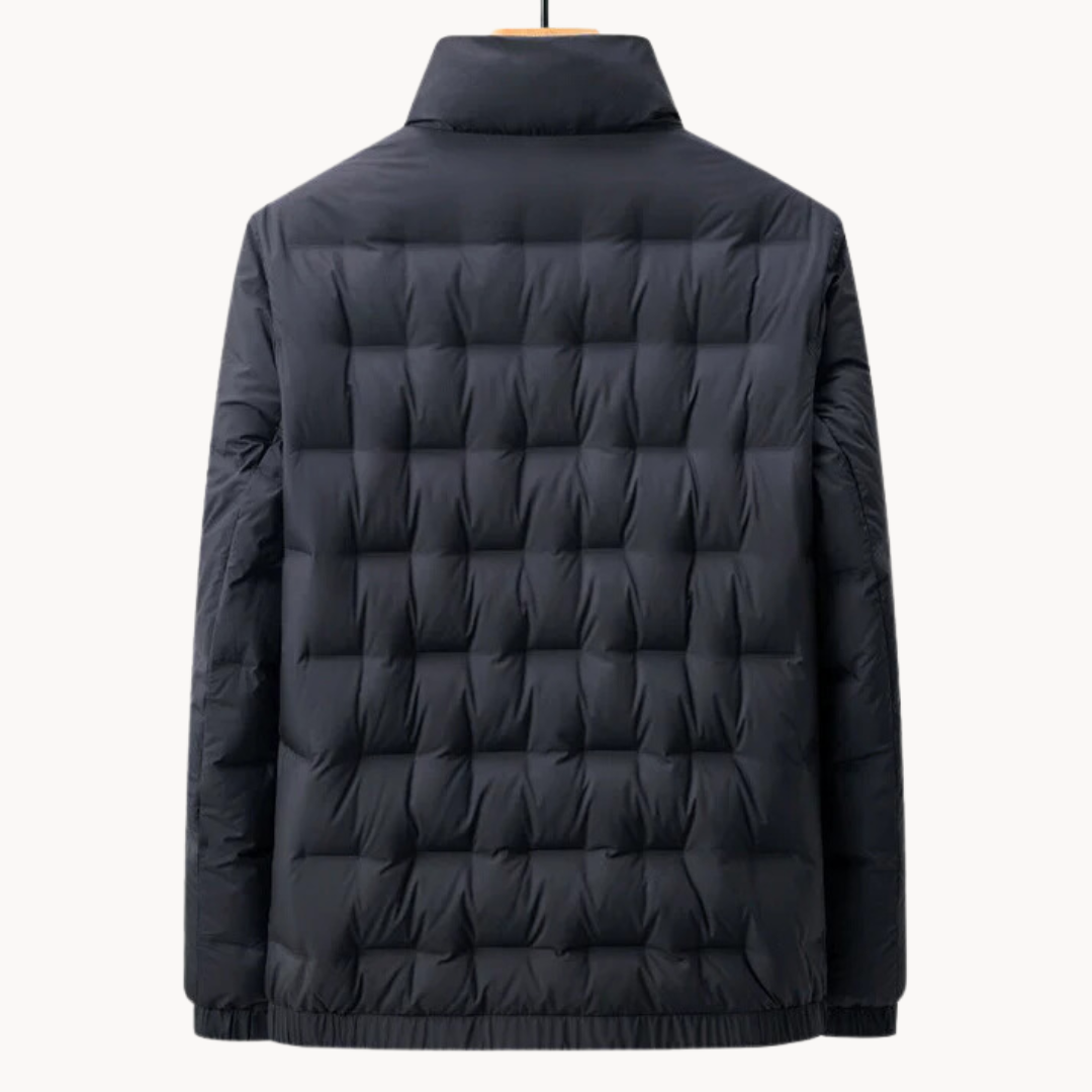 MANSSINO™ | Quilted Snap-Zip Jacket