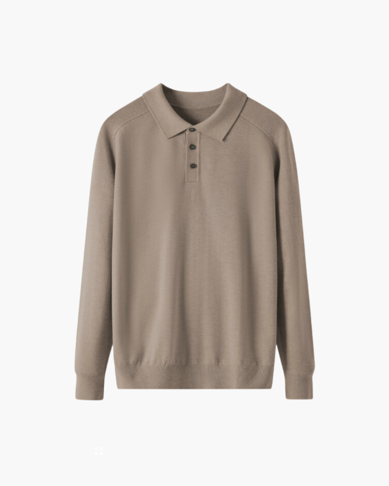 MONVIEL | Premium Neat Wool Polo
