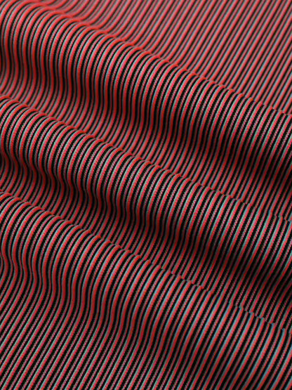 MANSSINO™ | Men's Lightweight Pinstripe Drawstring Trousers