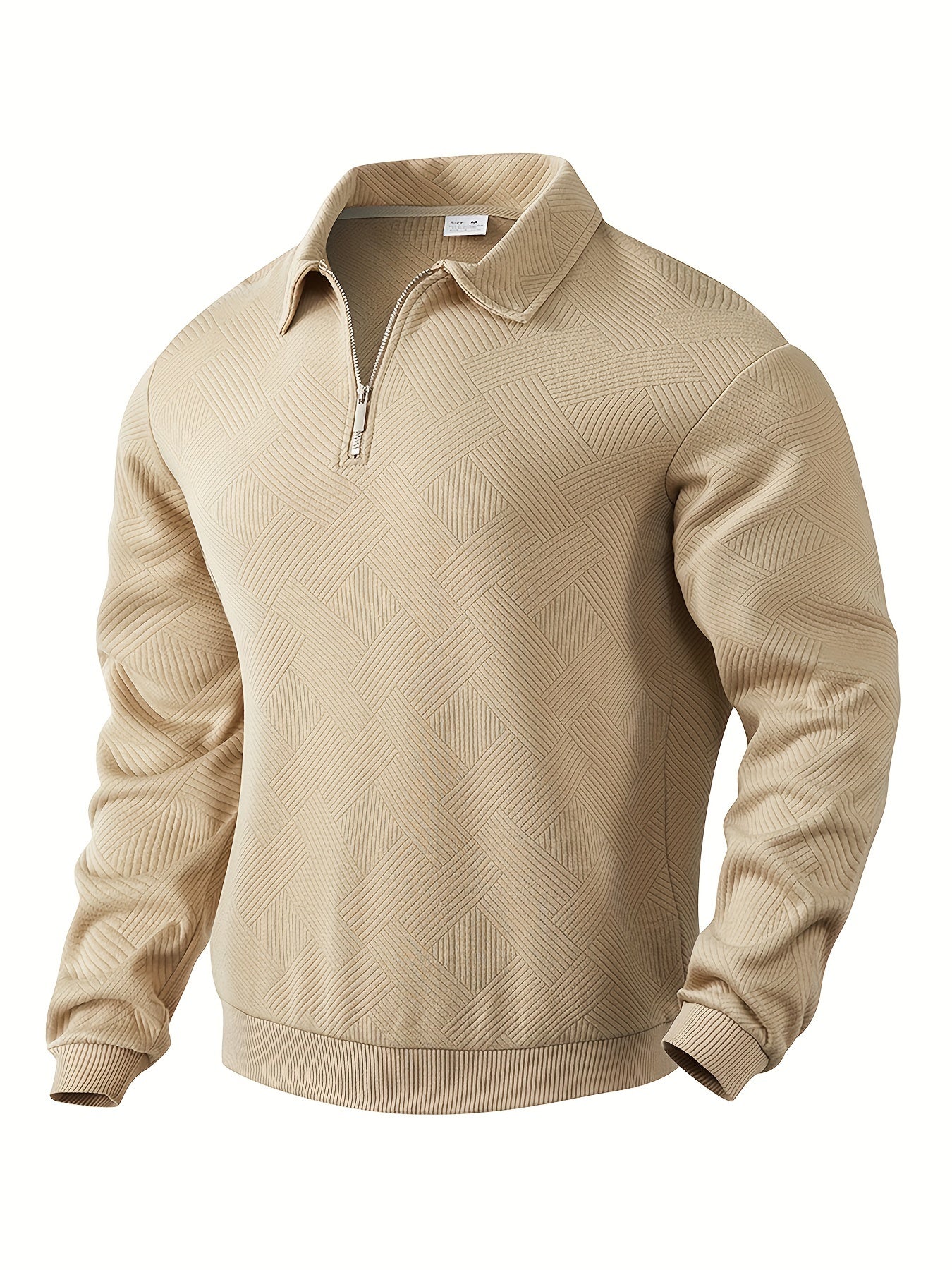 MANSSINO™ | Men's Geometric Pattern Knit Pullover