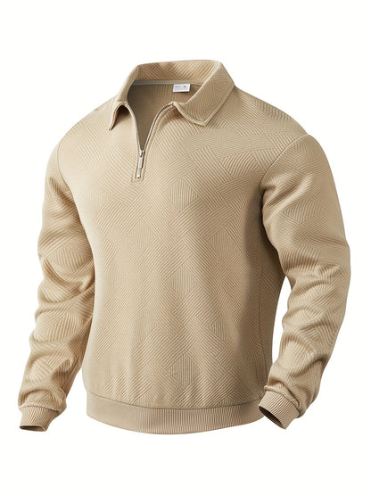 MANSSINO™ | Men's Geometric Pattern Knit Pullover