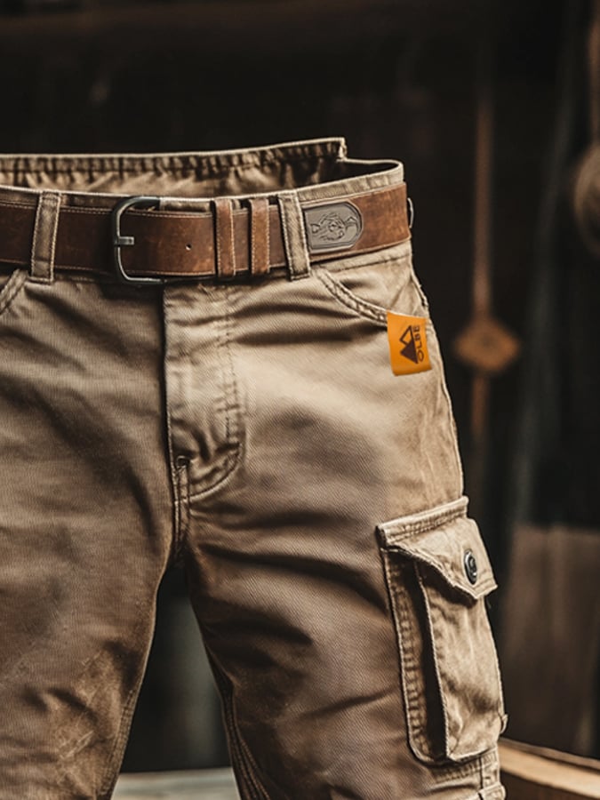 MANSSINO™ | Men's Classic Washed Cargo Shorts