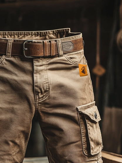 MANSSINO™ | Men's Classic Washed Cargo Shorts
