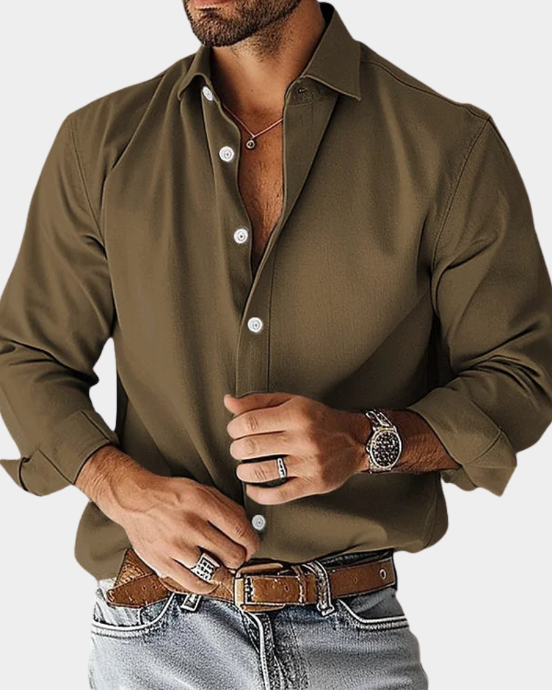 MONVIEL | Slim Stretch Shirt