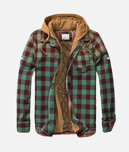 LAURENT MONACO | VESTE PATCHWORK À CARREAUX