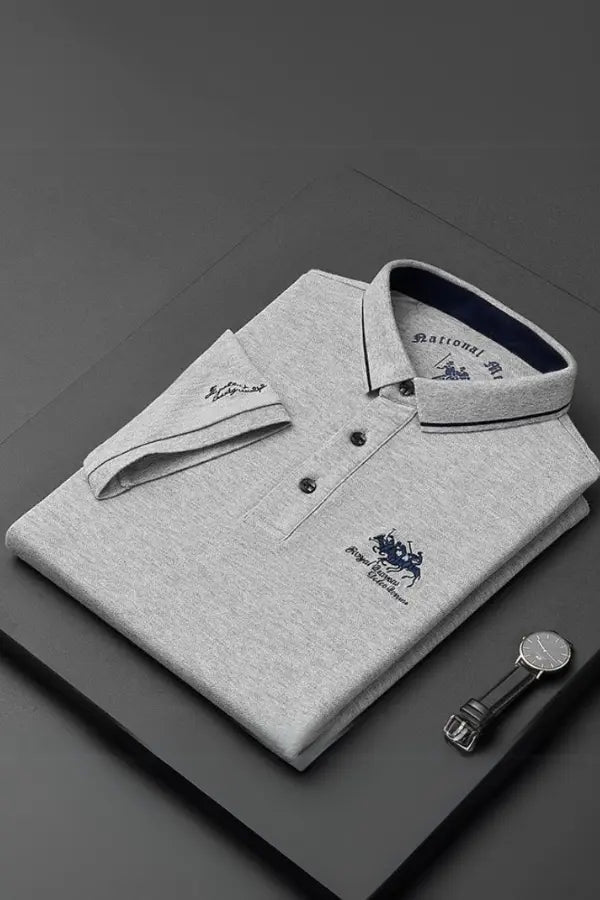 MONVIEL™ | Mandarin-Collar Summer Polo