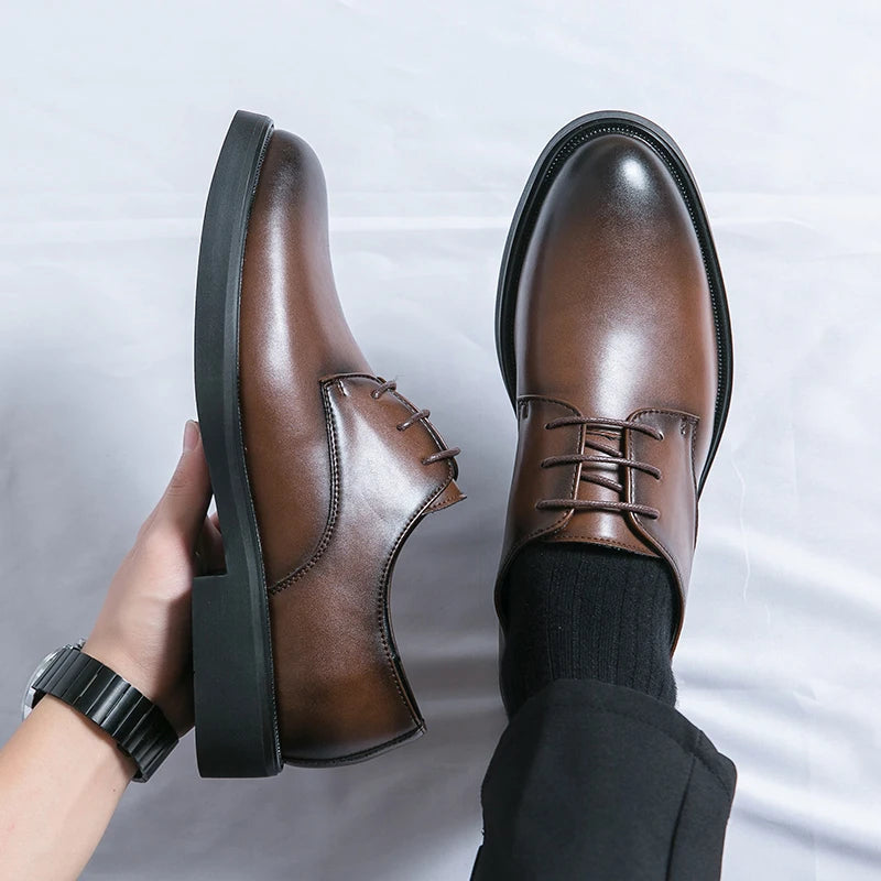 MANSSINO™ | Men's Classic Lace-Up Oxford