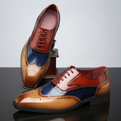 MANSSINO™ | Classic Wingtip Brogue Shoes