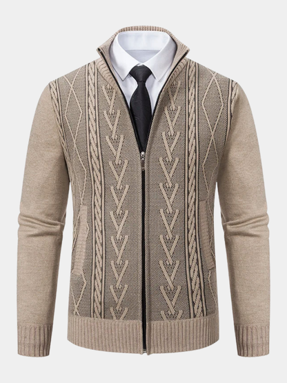 MANSSINO™ | Men's Wool Blend Full-Zip Gilet