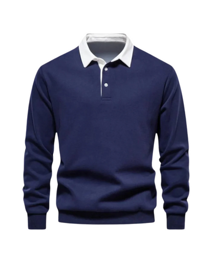 MANSSINO™ | Polo Collar Knit Pullover