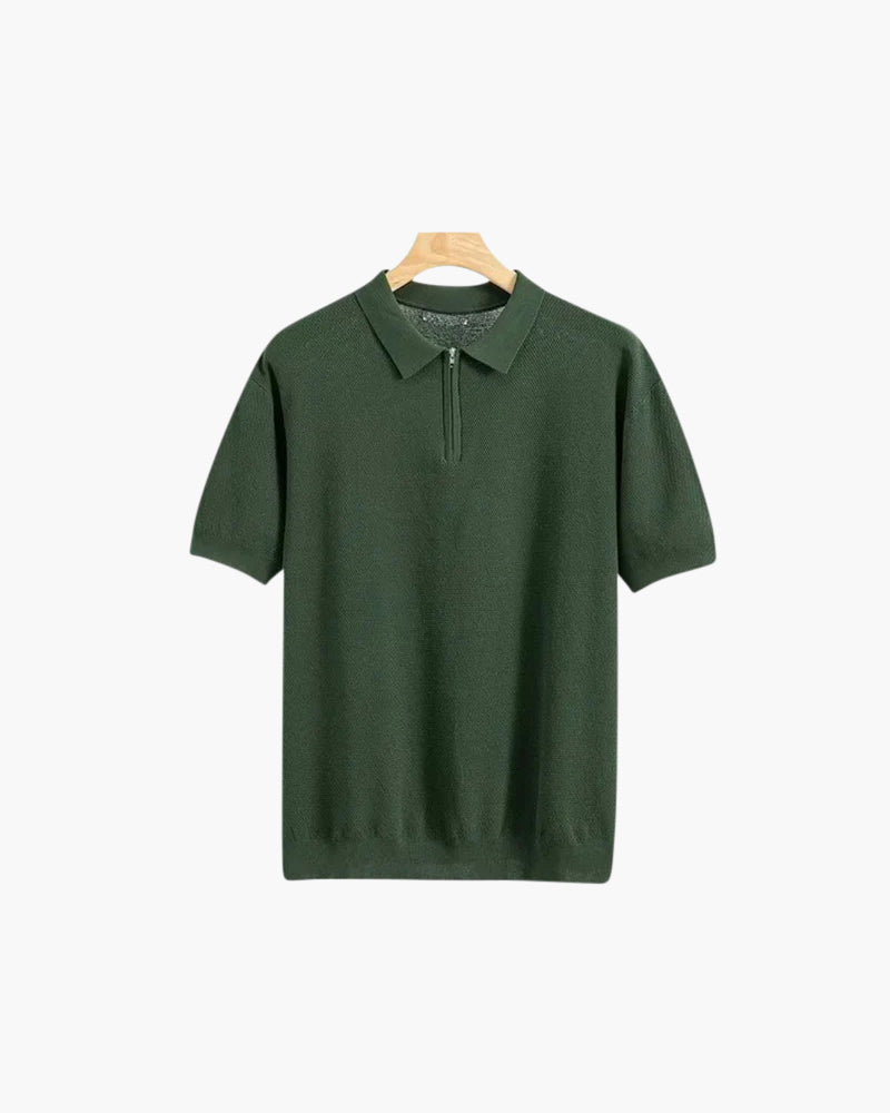 Éric™ | Polo zippé respirant