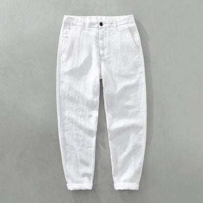 MANSSINO™ | Men's Tapered Linen Trousers