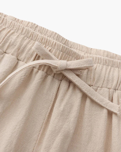 MONVIEL | Lightweight Breathable Linen Trousers