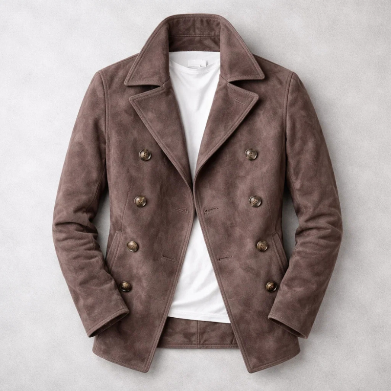 MANSSINO™ | Double-Breasted Heritage Coat