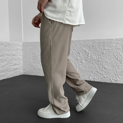LAURENT MONACO | PANTALON EN MAILLE CÔTELÉE