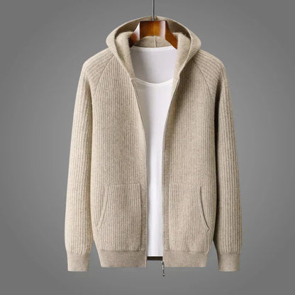 Hervé™ | Gilet hoodie zippé