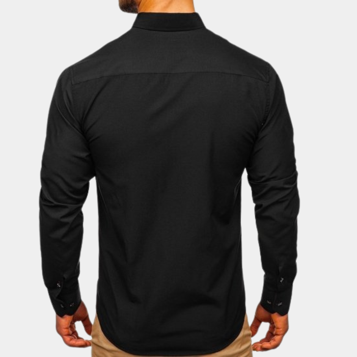 MONVIEL™ | Classic Men’s Long-Sleeve Shirt
