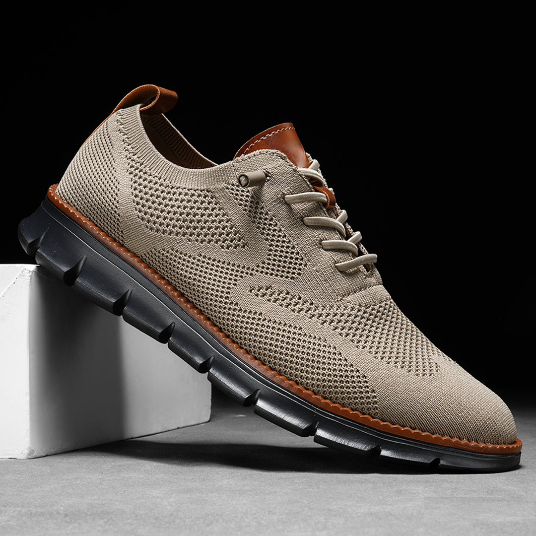 MANSSINO™ | Men's Knit Mesh Oxford Sneaker