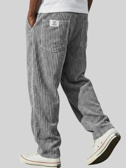 LAURENT MONACO | PANTALONS EN VELOURS CÔTELÉ POUR HOMMES