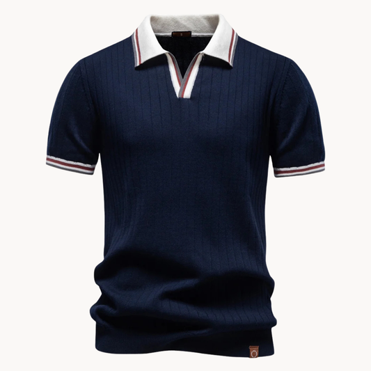 LAURENT MONACO | POLO EN MAILLE CLASSIQUE POUR HOMME