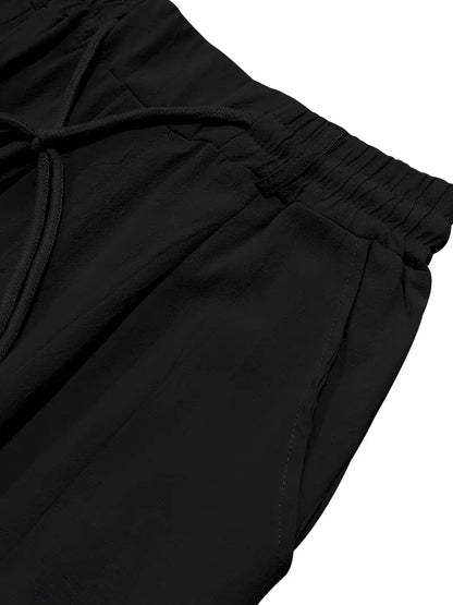 MANSSINO™ | Men's Linen Drawstring Tapered Trousers