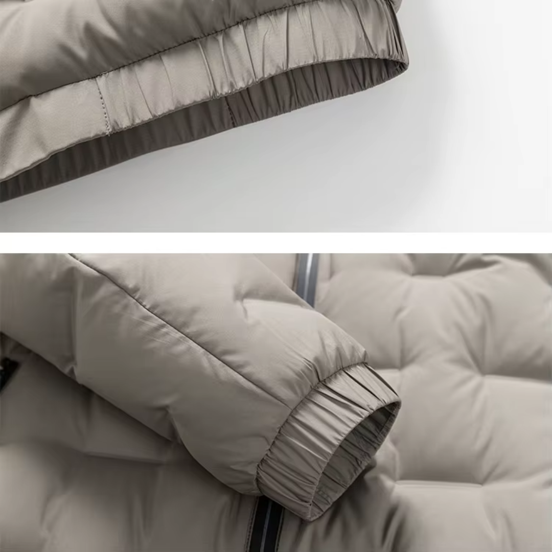MANSSINO™ | Quilted Snap-Zip Jacket