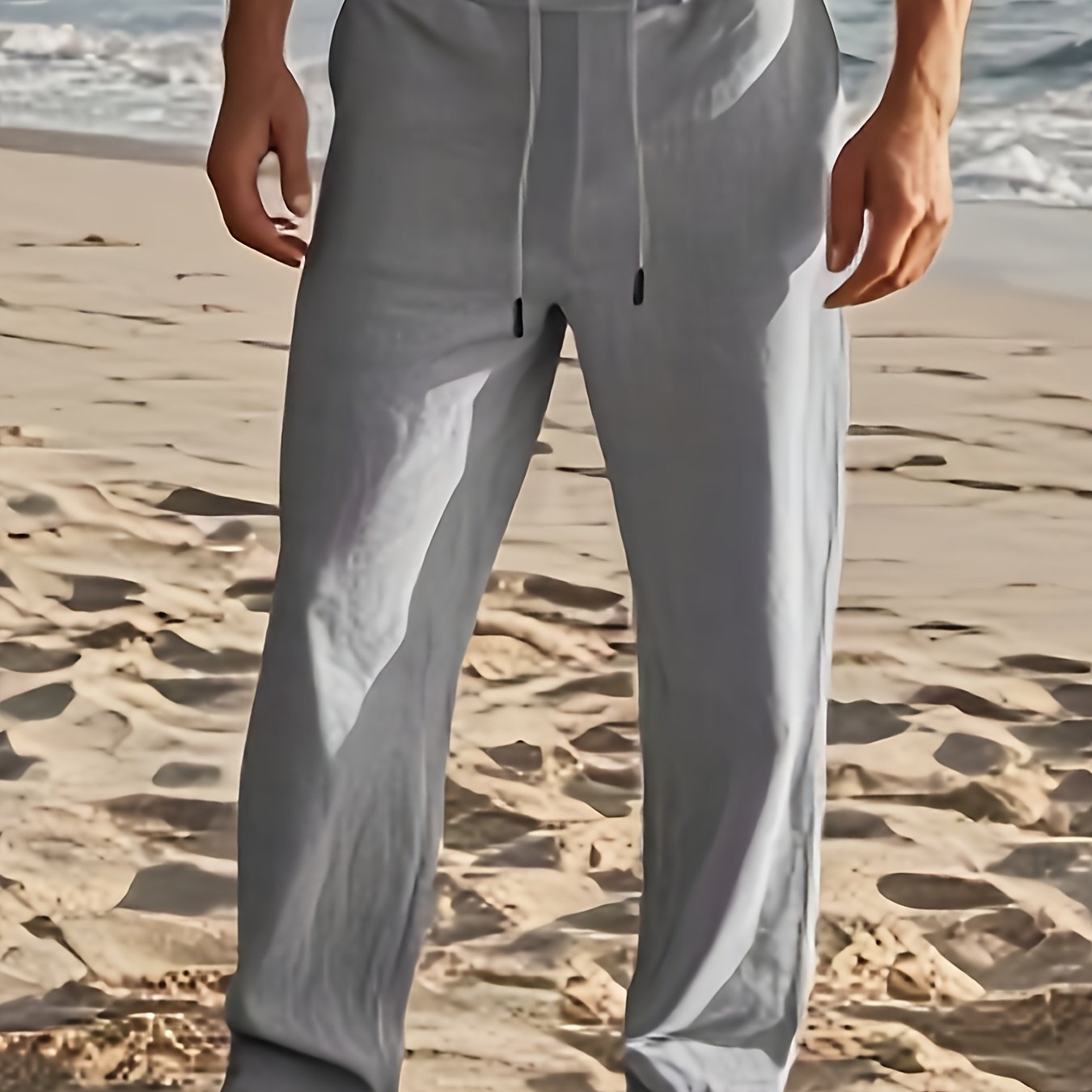 MONVIEL™ | Men's Drawstring Linen Trousers