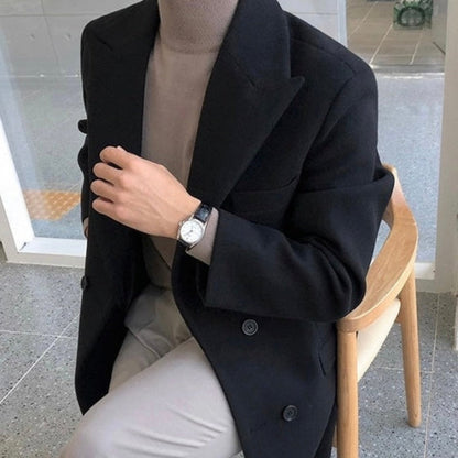 MANSSINO™ | Breasted Wool Coat
