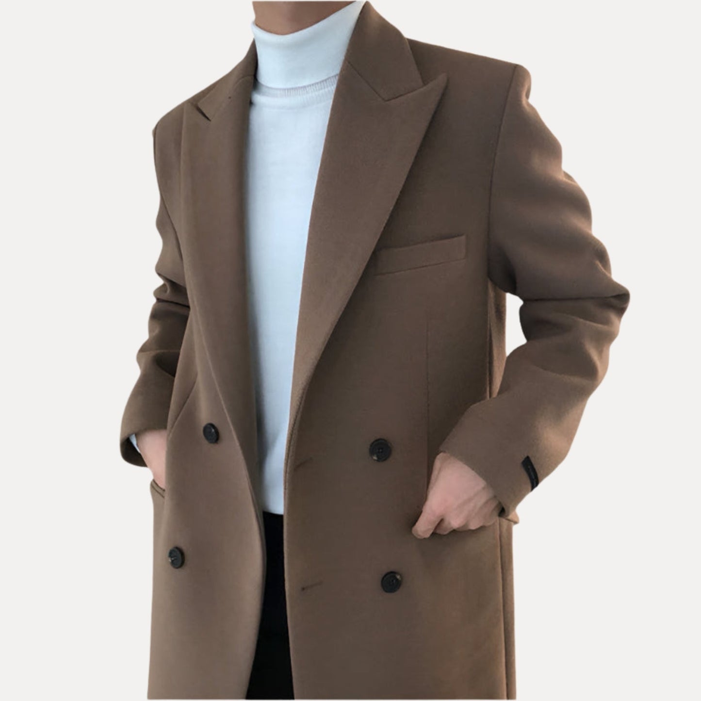 MANSSINO™ | Breasted Wool Coat
