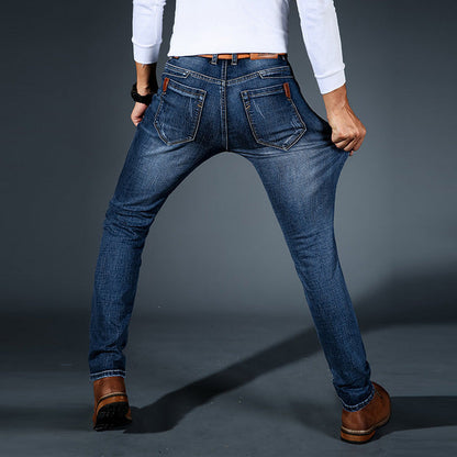 MONVIEL | Mens Slim-Fit Trousers